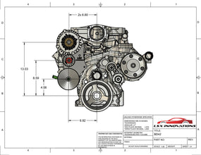 LT Gen V Alternator + Power Steering pump Bracket Kit L83 L86